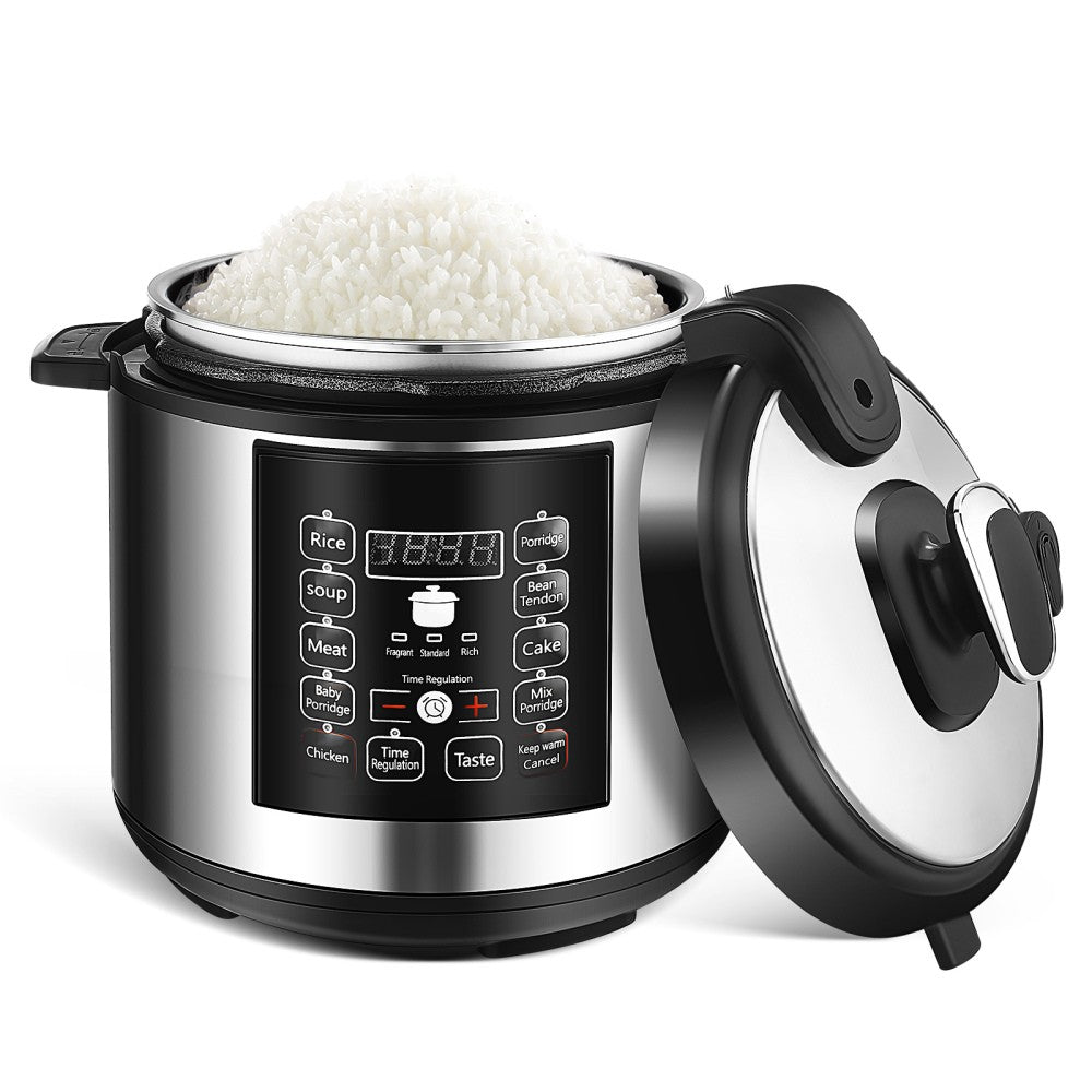 10-in-1 Electric Pressure Cooker Digital Insta Pot Programmable 6L Pot 10 00W UK